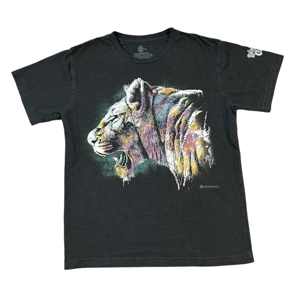 The Mountain Shirt Rainforest‎ Cafe Tiger Black Size Small